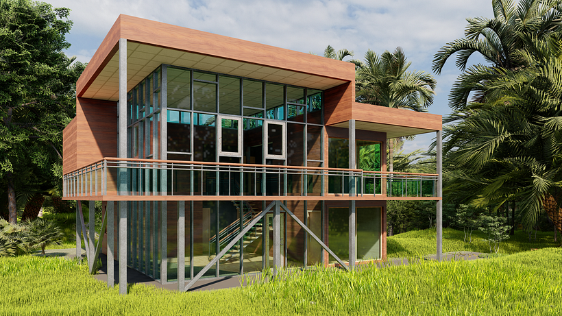 Mon projet du cours : Conception et modélisation architecturale en 3D avec Revit 11
