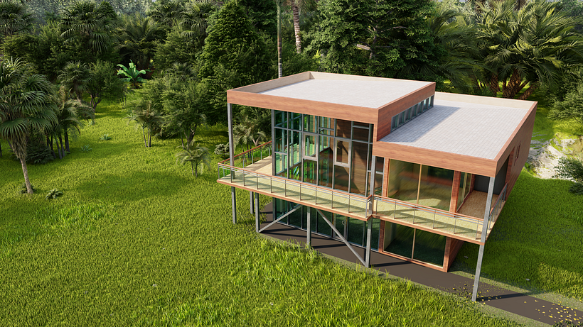 Mon projet du cours : Conception et modélisation architecturale en 3D avec Revit 12