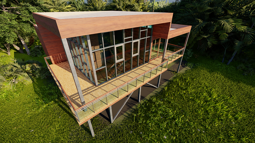 Mon projet du cours : Conception et modélisation architecturale en 3D avec Revit 1