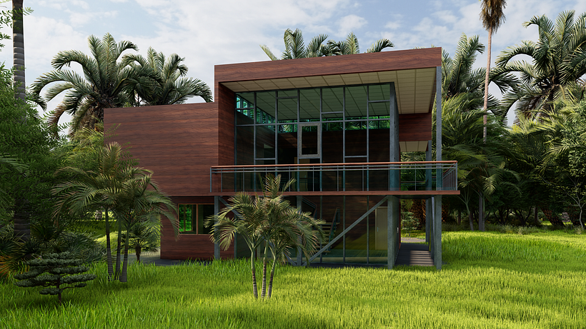 Mon projet du cours : Conception et modélisation architecturale en 3D avec Revit 11