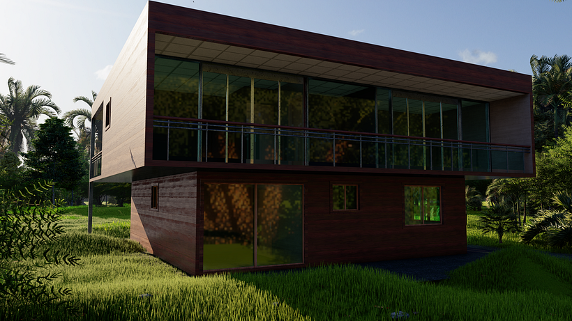 Mon projet du cours : Conception et modélisation architecturale en 3D avec Revit 14
