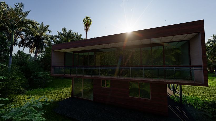 Mon projet du cours : Conception et modélisation architecturale en 3D avec Revit 4