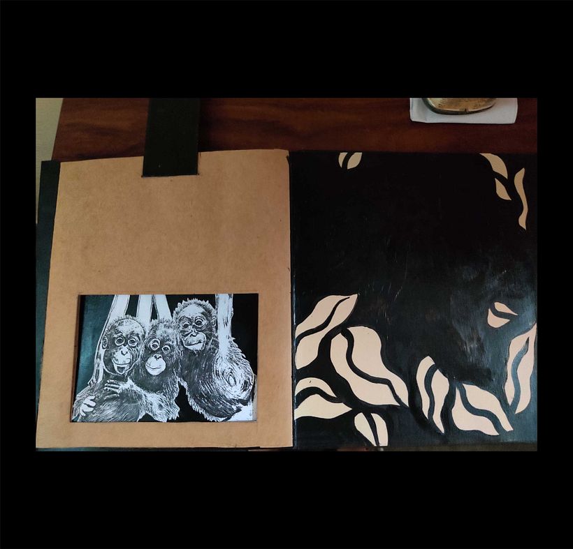 My project for course: Pop-Up Book Creation on Orangutans 8