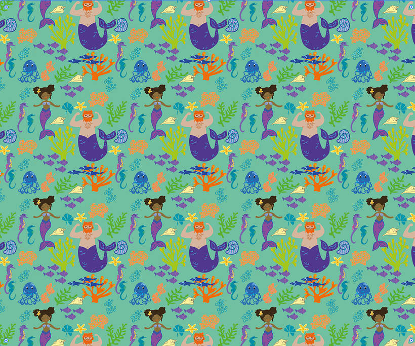 My project for course: Illustrated Pattern Design 1