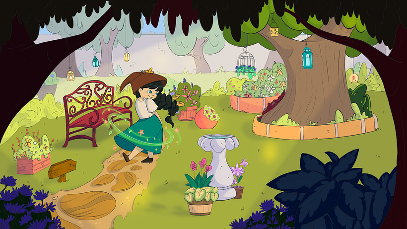 Meu projeto do curso: Criação de cenário ilustrado com Photoshop 4