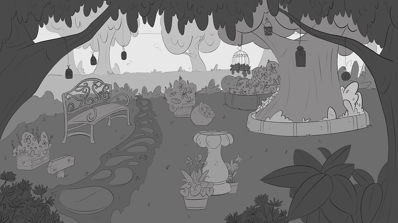 Meu projeto do curso: Criação de cenário ilustrado com Photoshop 2