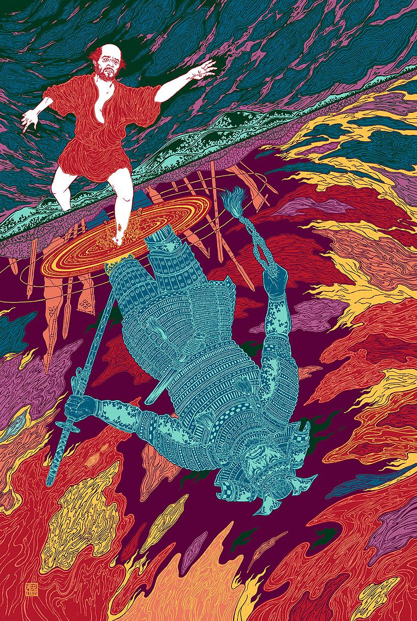 Finished Illustration – Kagemusha