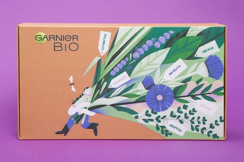 Garnier Bio press kit 1