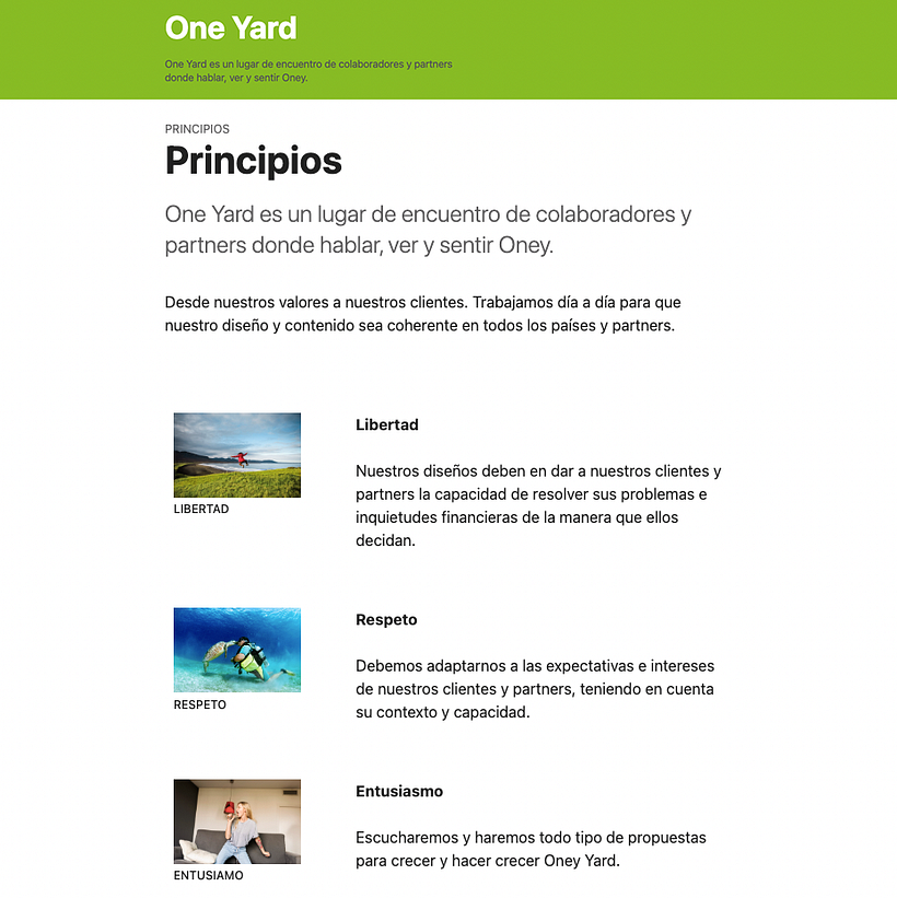 Principios Design System