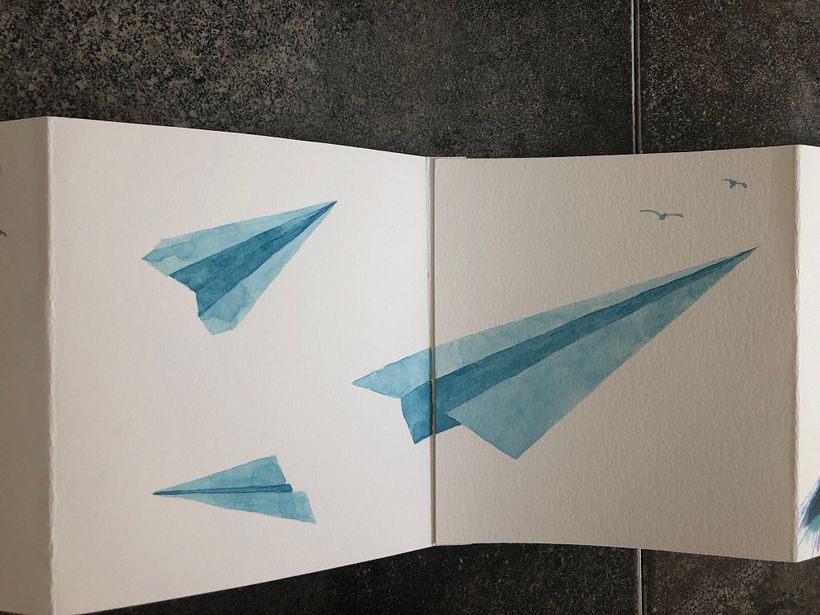 My project for course: Creative Watercolor Sketching for Beginners 3