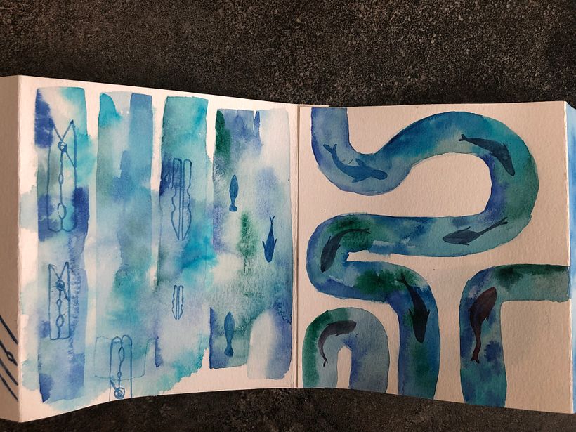 My project for course: Creative Watercolor Sketching for Beginners 6