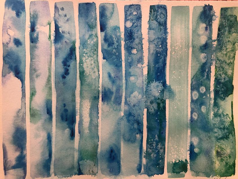 My project for course: Creative Watercolor Sketching for Beginners 9