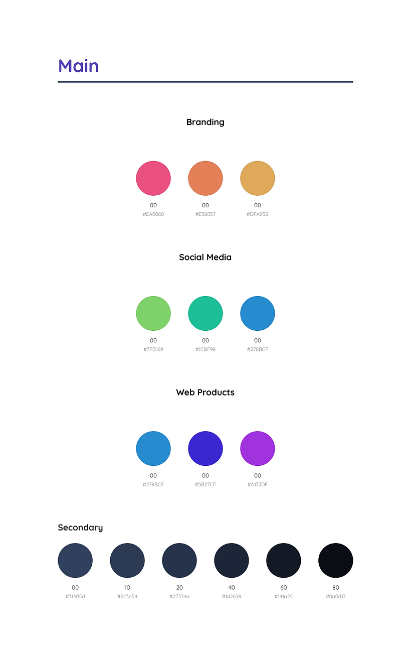 Main Colors