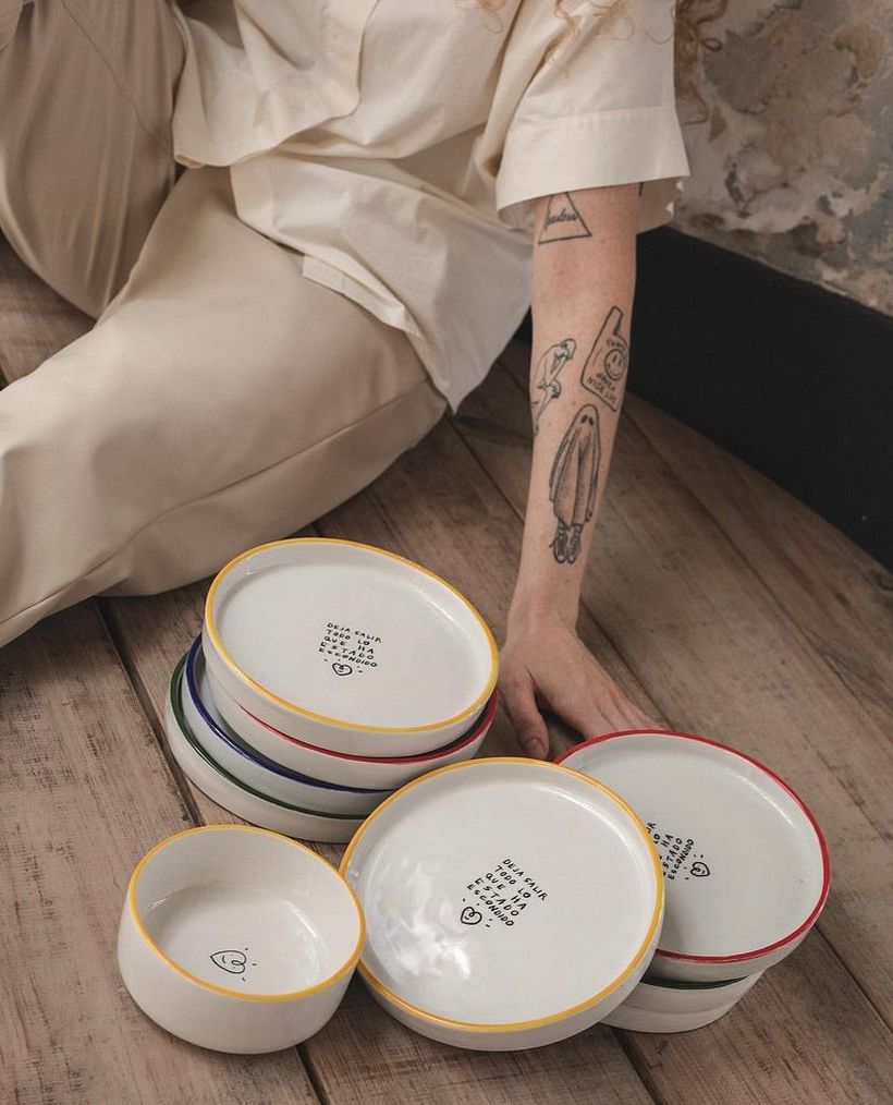 Vajilla Amalia Andrade para Falabella 9