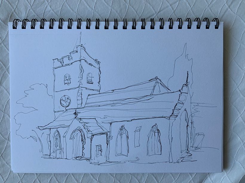 My project for course: Expressive Architectural Sketching with Colored Markers 2