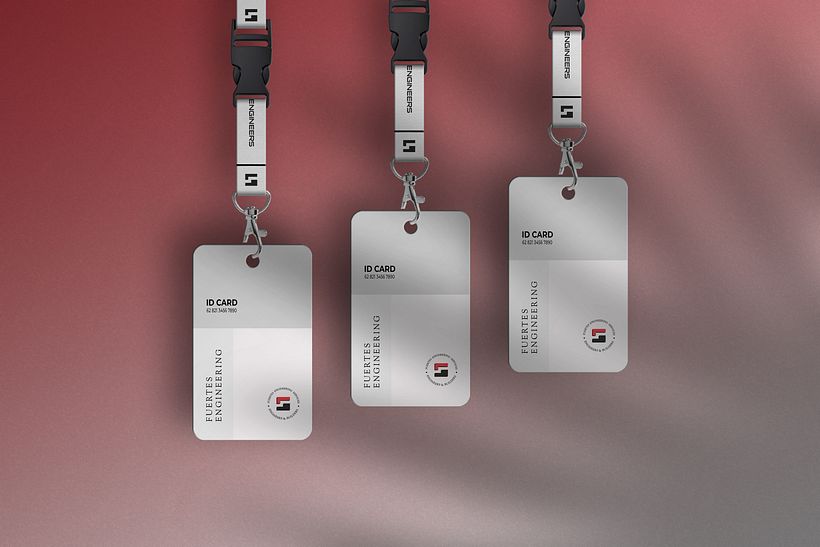 Presentation to client using logo mockups