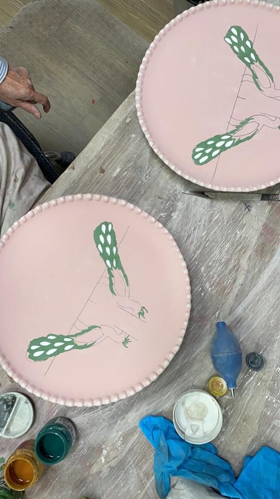 Vajilla Carolina K / Articulo Revista BAZAAR 1