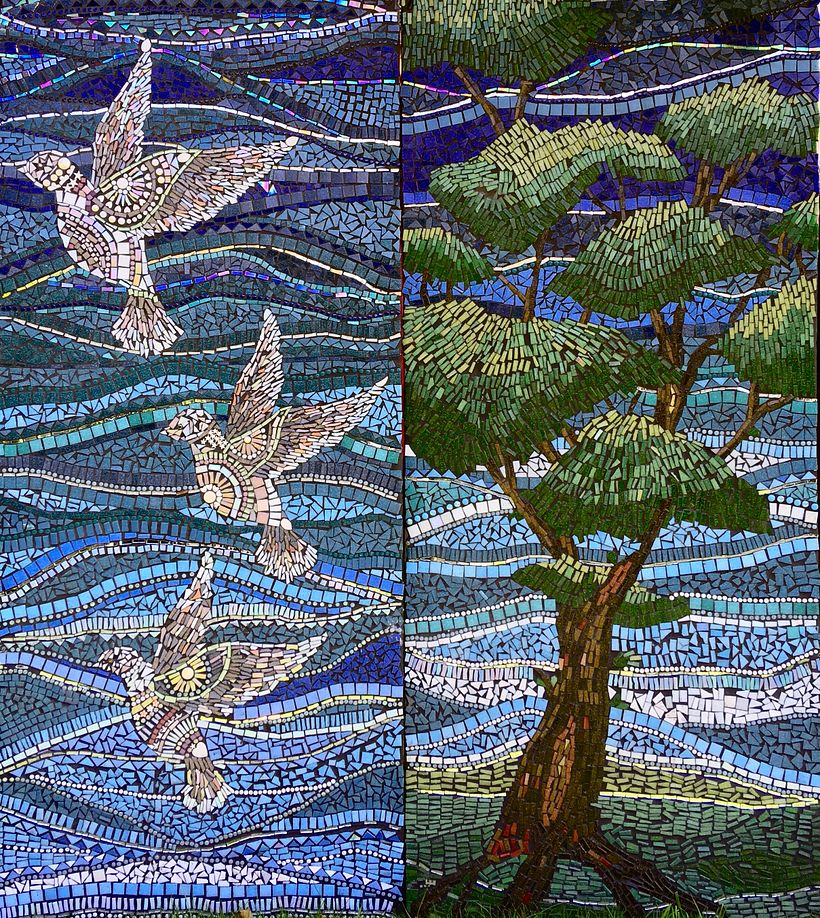 Creating Mosaic Murals within the Community  - Handwerk
