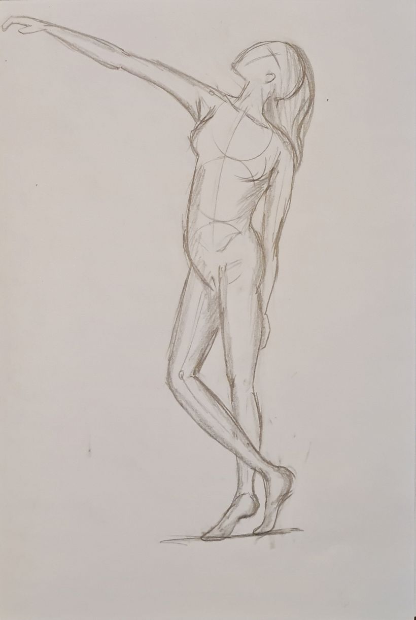 Mi proyecto del curso: Dibujo anatómico para principiantes 1