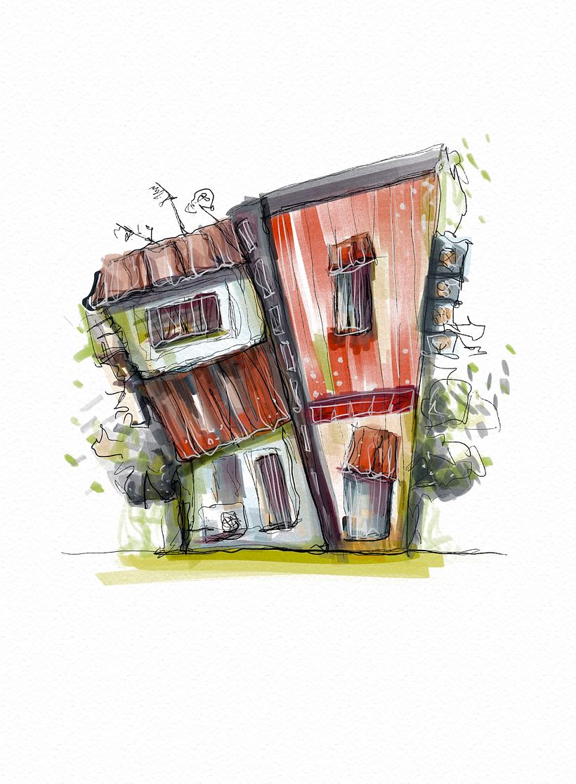 Quick sketch in Procreate app 