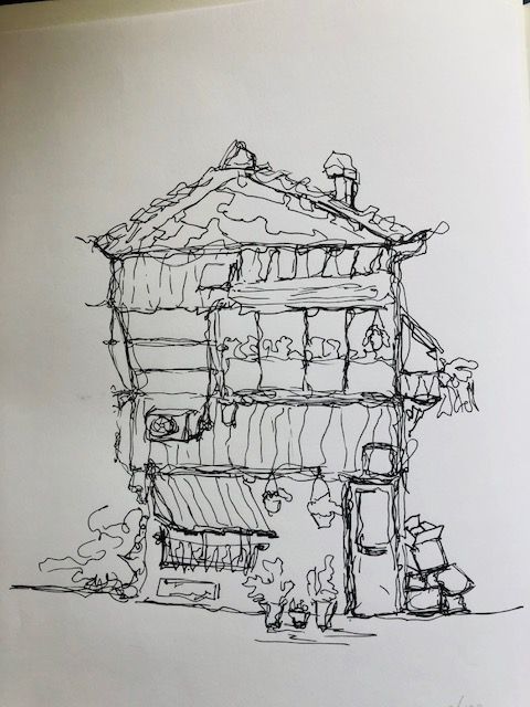 My project for course: Expressive Architectural Sketching with Colored Markers 5