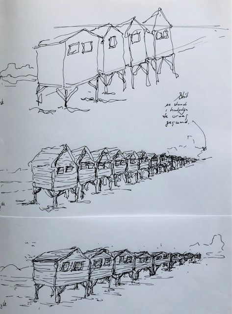 My project for course: Expressive Architectural Sketching with Colored Markers 7