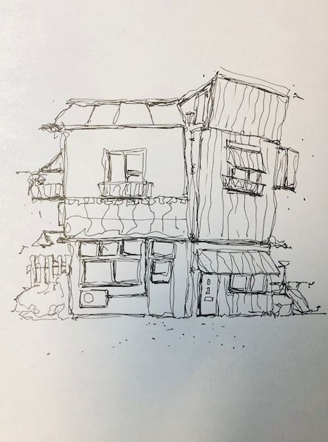 My project for course: Expressive Architectural Sketching with Colored Markers 8