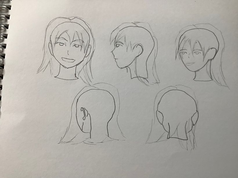 My project for course: Creation of Manga Characters 1