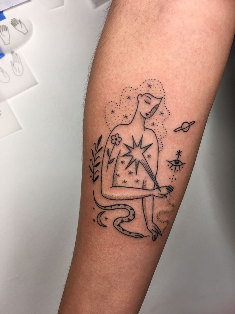 Diseño y realización de tatuajes 2