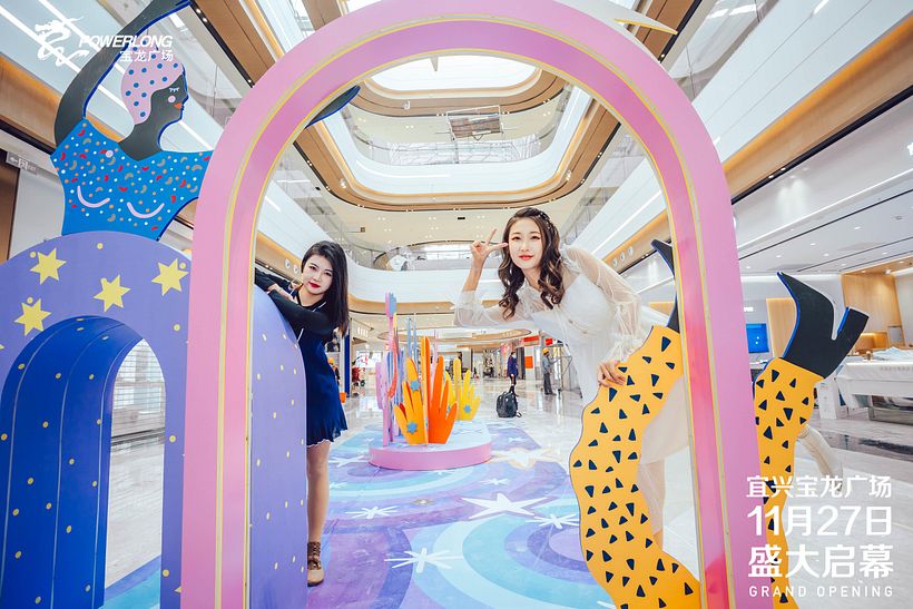 Ilustraciones para instalación en China. Cliente Sense Art. - Diseño