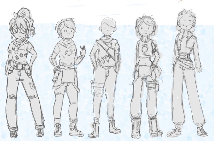 My project for course: Drawing Appealing Characters with Personality 2