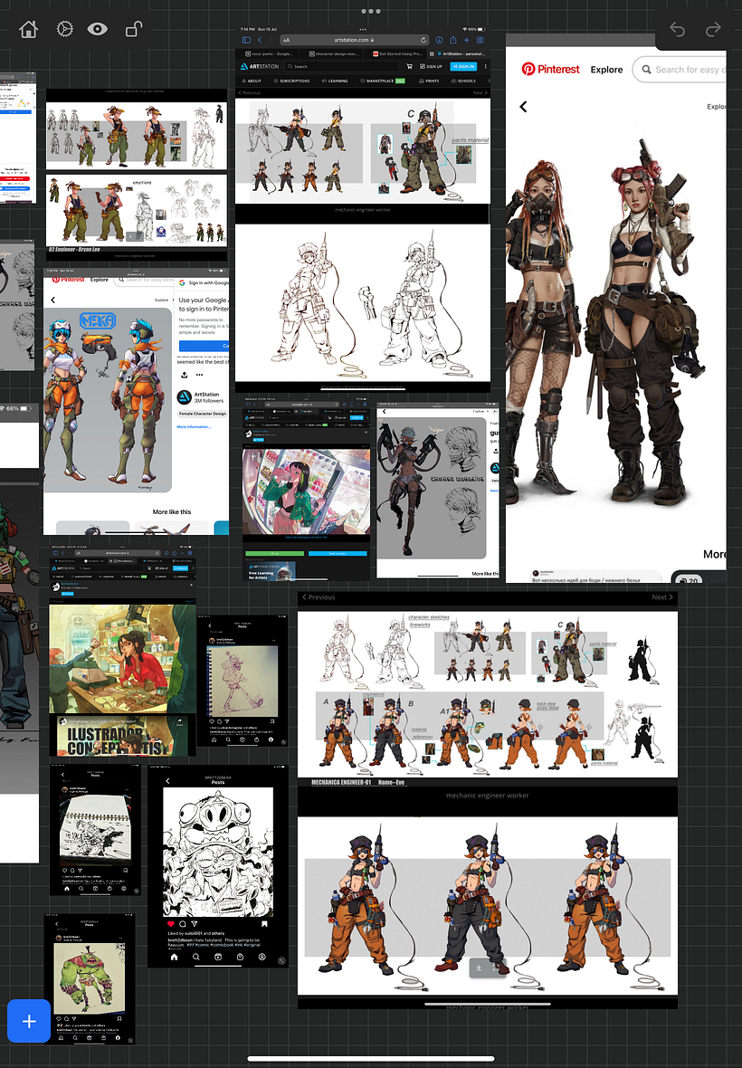 My project for course: Drawing Appealing Characters with Personality 1