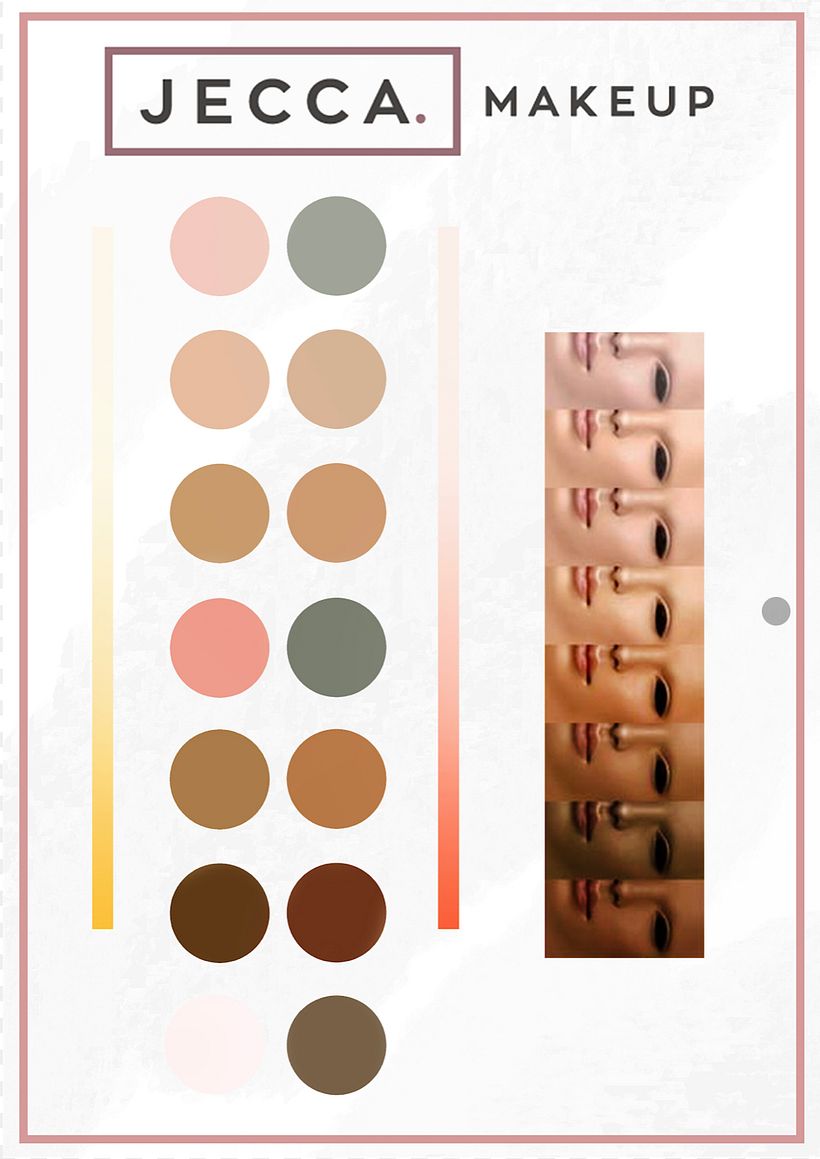 Jecca Blac Sculpt and Soften Palette - Product Design, Rebrand and Digital Campaign  2