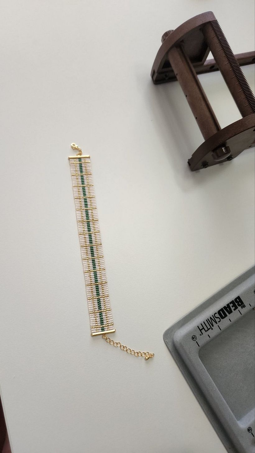 My project for course: Beaded Jewelry Design: Weave Elegant Patterns 2