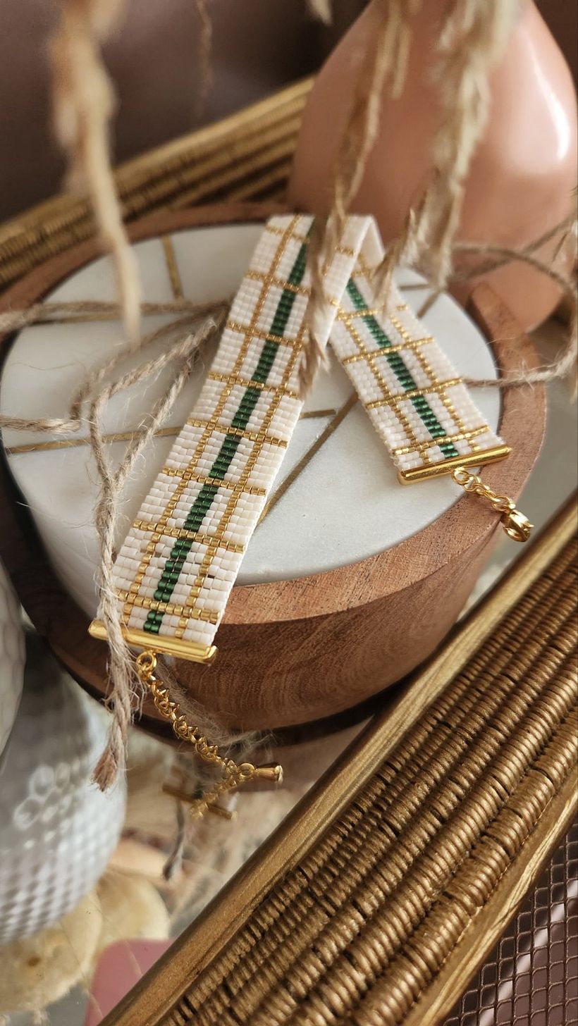 My project for course: Beaded Jewelry Design: Weave Elegant Patterns 3