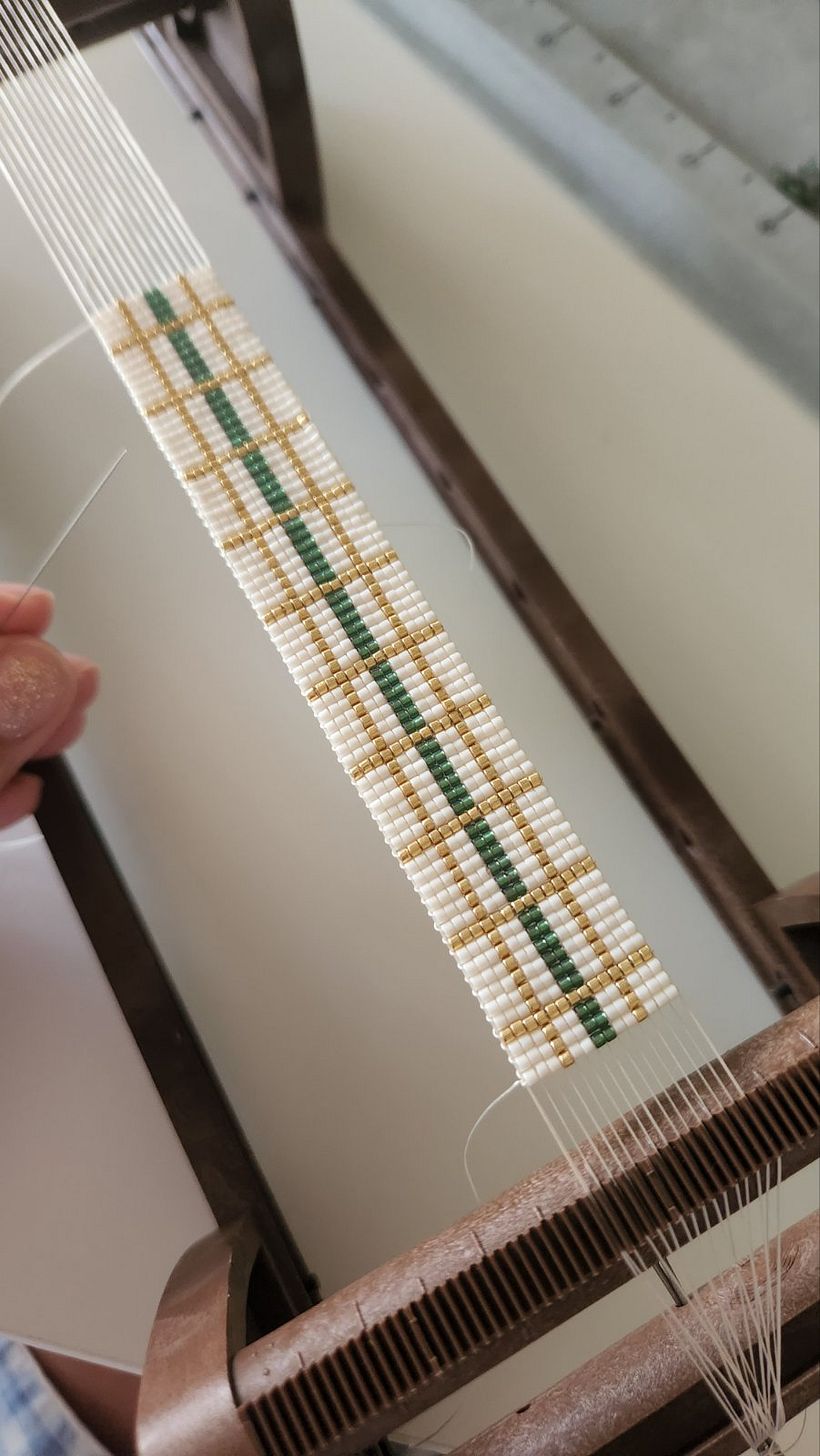 My project for course: Beaded Jewelry Design: Weave Elegant Patterns 4
