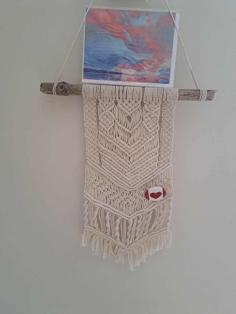 Small wall hanging macramé 2