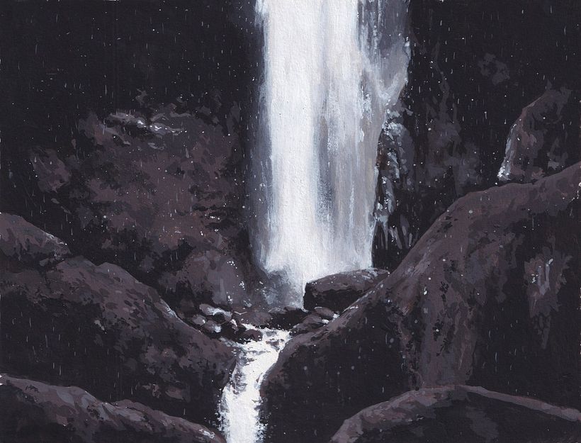 Messager - Acrylique, 2021
