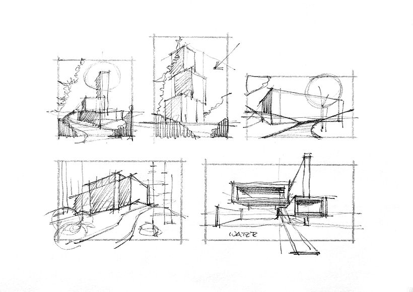 My project for course: Architectural Drawing: From Paper to Photoshop 1