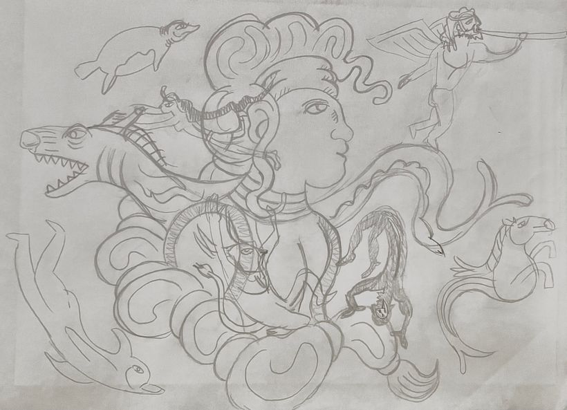 Mi proyecto del curso: Introducción al grabado ilustrado con Procreate 12