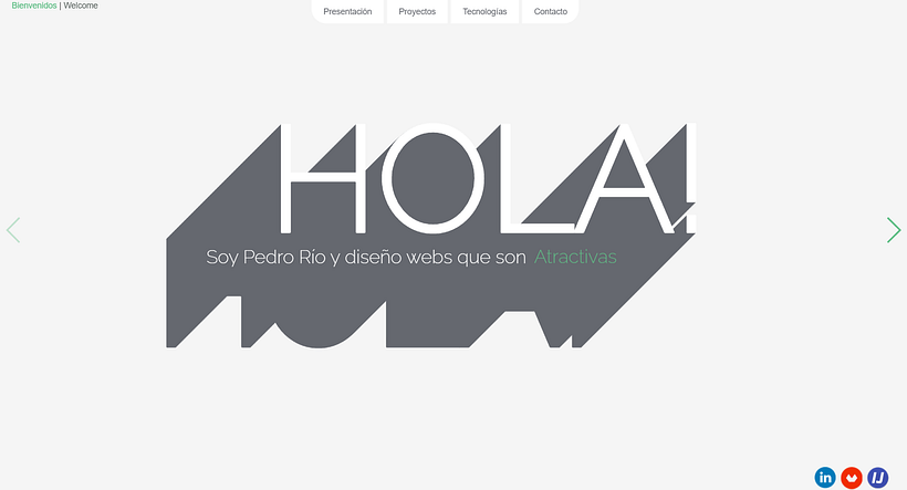 Página web para CV 1