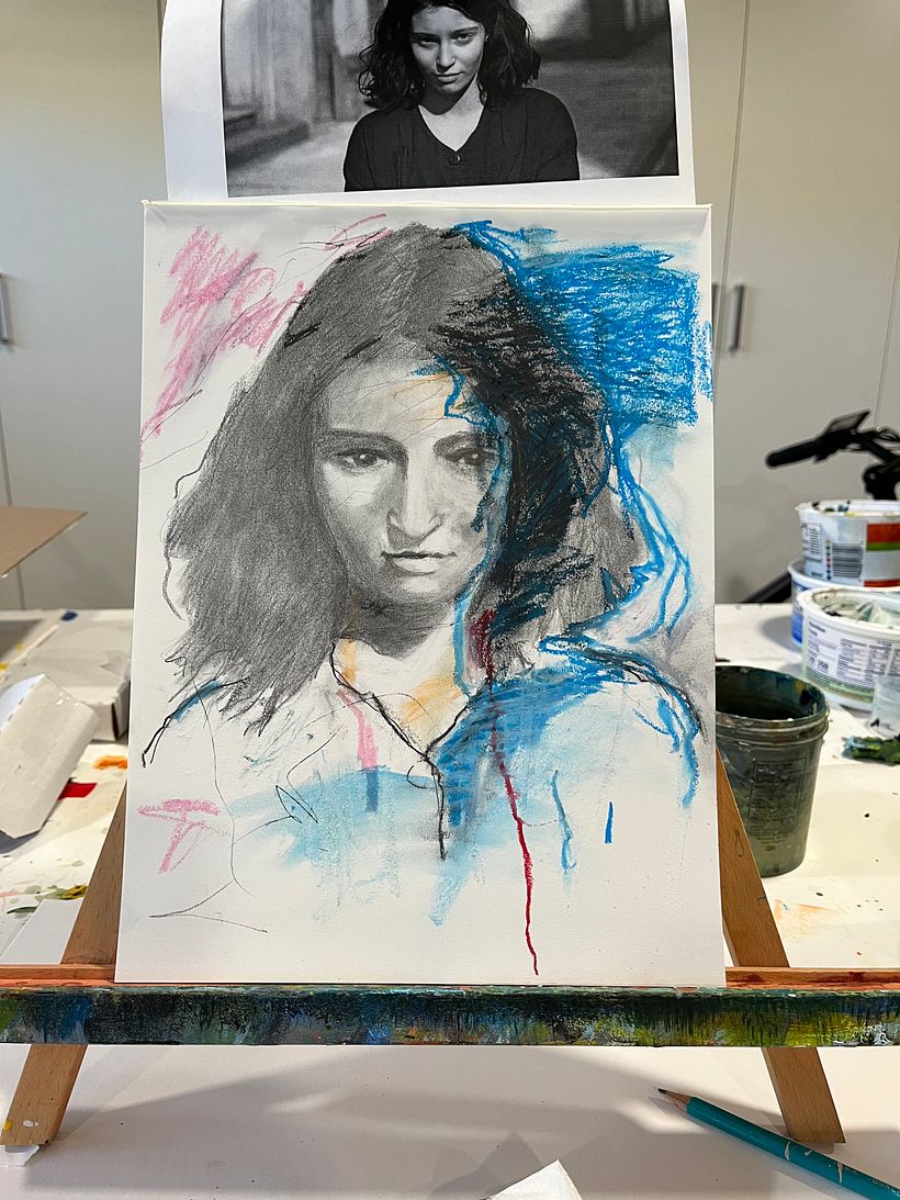 My project for course: Mixed Media Portraiture: Capturing Expressions and Emotions 1