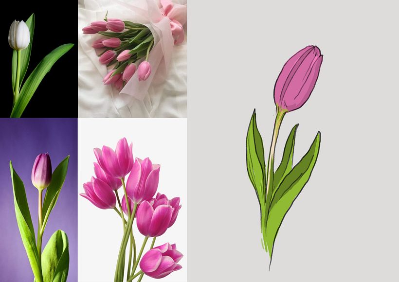 Meu projeto do curso: Retrato ilustrado com estilo art nouveau 6