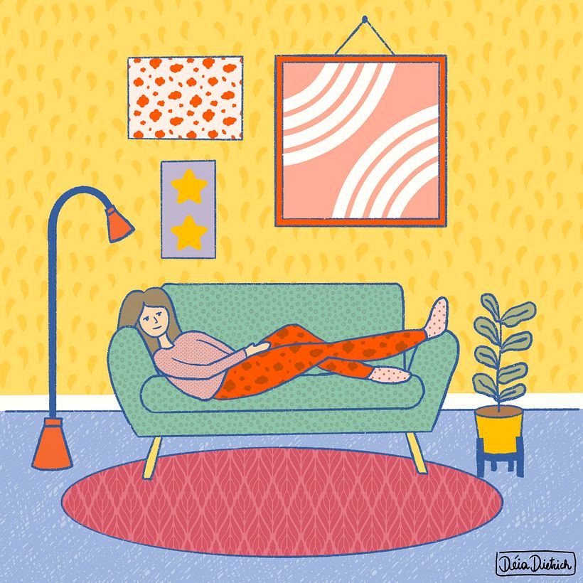 Meu projeto do curso: Ilustração digital colorida no Procreate 2