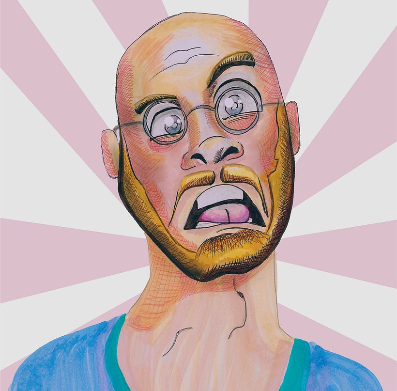 Mi proyecto del curso: Coloreado con marcadores para dibujo manga 1