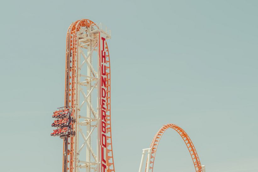 Foto editada de — Thunderbolt, Coney Island, junho de 2022