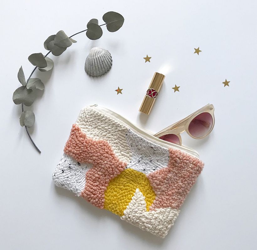Toutes les formes sont possibles : de la pochette rectangulaire...