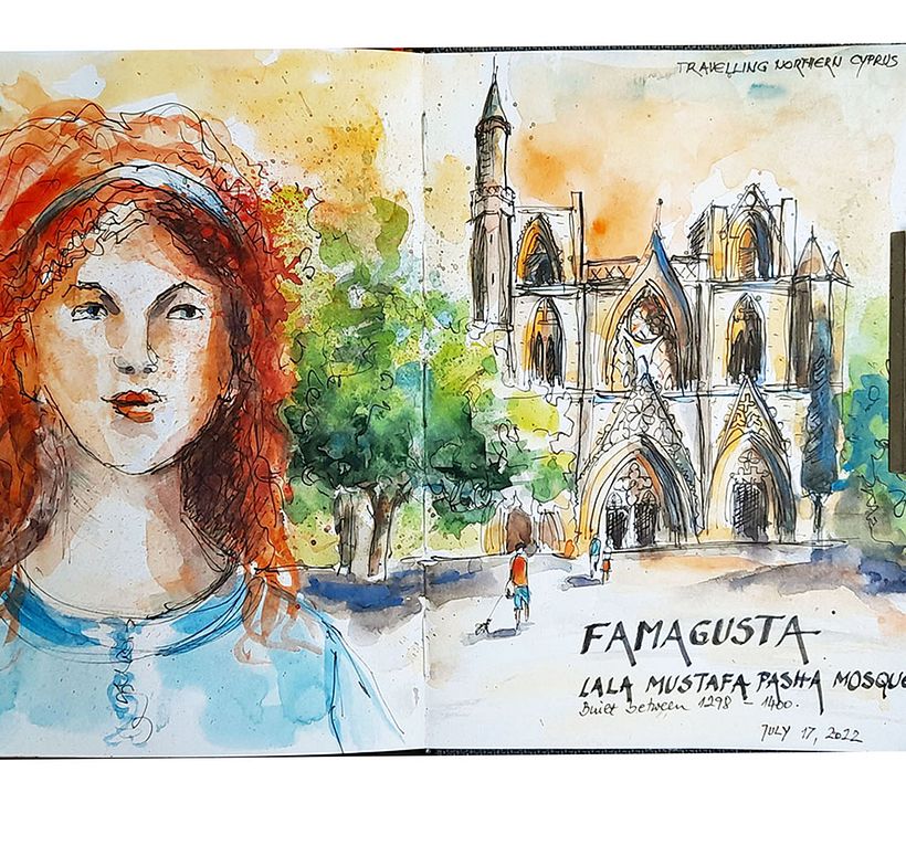 Artistic Watercolor Sketching by Felix Scheinberger 2