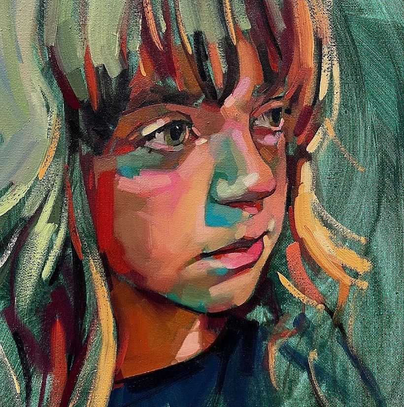 ‘Evie’ - #90 in my series of one hundred heads