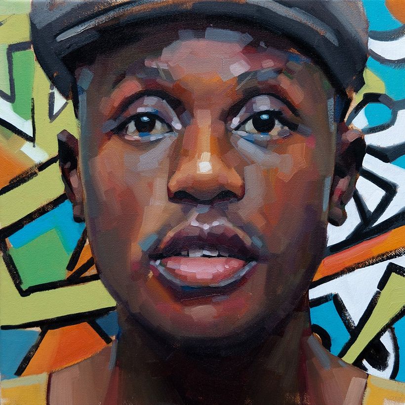 ‘Keyza’ - #82 in my series of one hundred heads